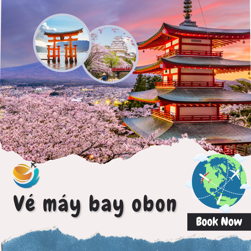Khuyến mãi giá vé Obon tháng 8/2023